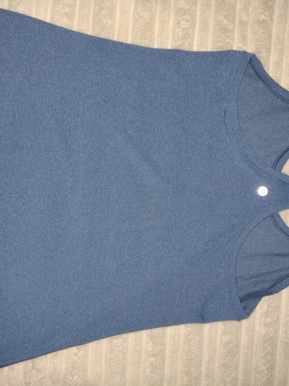 lululemon athletica Blue Racerback Tank